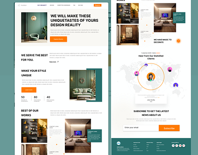 Furniture Website UI appui comfortset dribbble figma figmadesign furniturewebsite inspiration ios landingpage linkedin ordereasily ordernow uiux webapp woodenfurniture