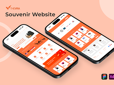 Souvenirs Website Design & Management branding design graphic design landingpage redesign ui ux