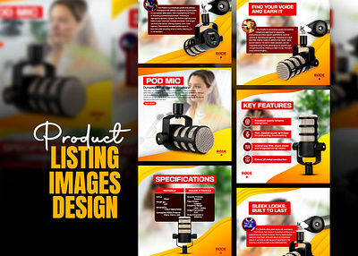 Product listing Images design | Product design 3d animation branding graphic design listing images design logo motion graphics ui