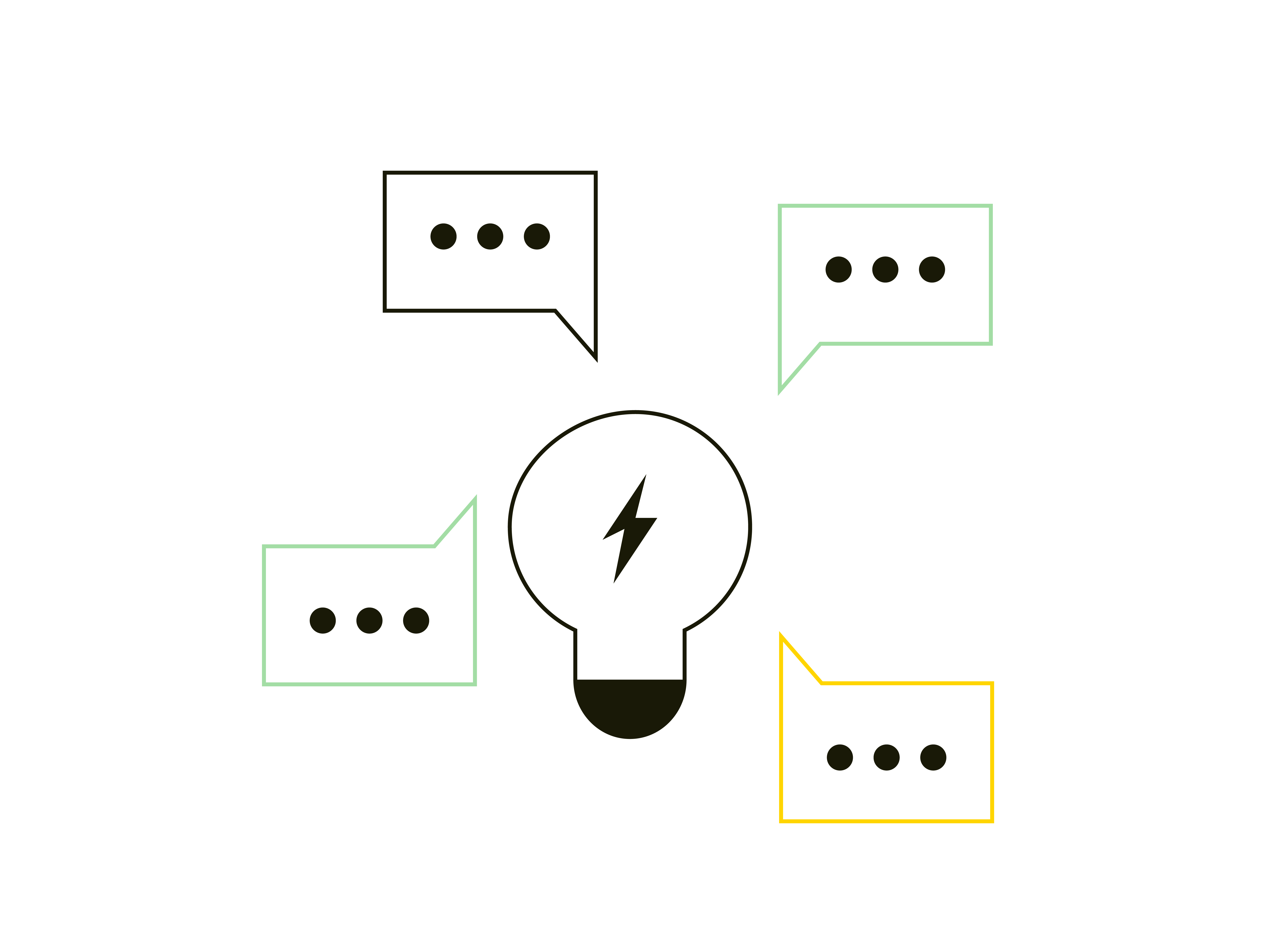 Feedback design feedbeck illustration light