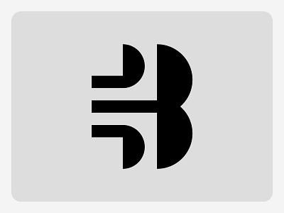 Sprout and Letter B Logomark b brand branding design grow icon leaf logo mark sprout tech