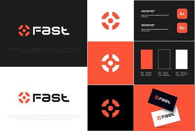 Fast branding design graphic design illustrator logo