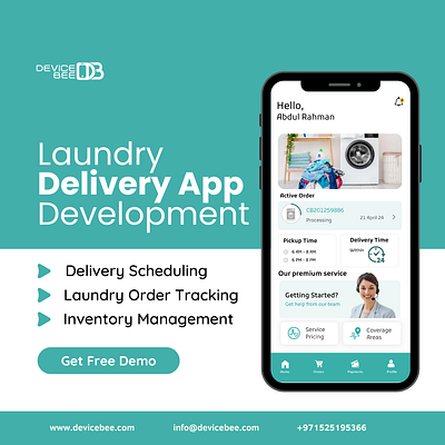 Laundry App Development Dubai app development in dubai devicebee devicebee dubai laundry app design laundry app dubai mobile app developer dubai
