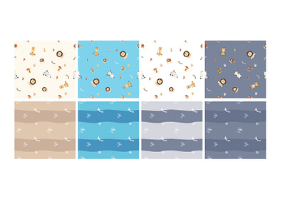 Savanna Pattern graphic design vector