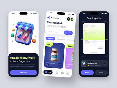 Medicine Search App Design app design medical app ui ux