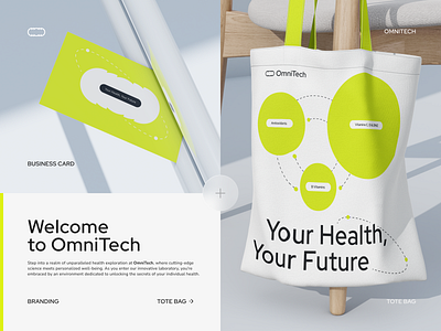 Omnitech - Brand Design for Medical Web App Platform biotech logo brand bible brand deck brand design brandbook branding branding inspiration branding template health app icon health platform healthcare healthcare platform design logo logo rebrand medical medical assistant logo medical branding modern app logo rebrand web design inspiration