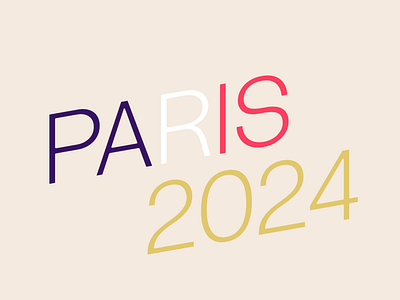 Paris 2024 2024 animation games illustration jo kynetic letters olympic paris sport typedesign