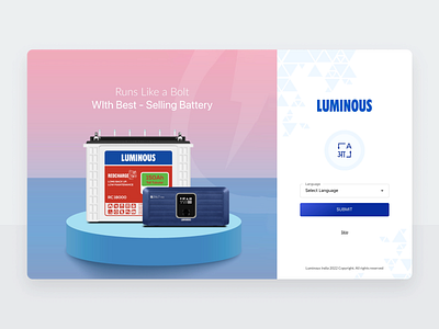 Luminous mPartner CRM Portal for web and mobile app branding crm portal design graphic design logo mobile app typography ui user experience user interface design