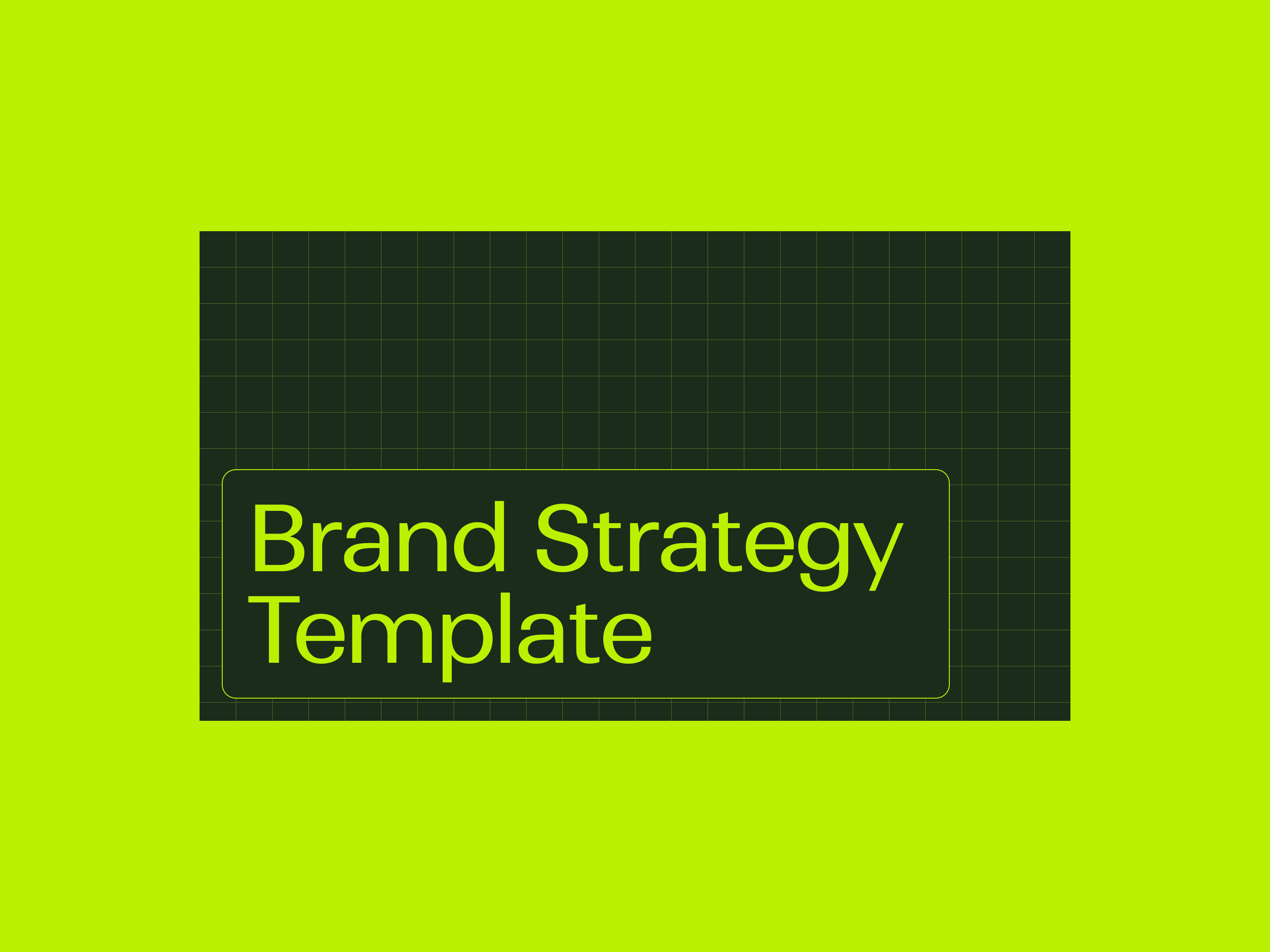 Brand Strategy Template brand strategy doc brand strategy template brand template branding branding and identity design document freelance document identity identity branding logo design logo design branding logotype