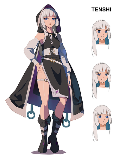 Tenshi Character design Commission design illustration