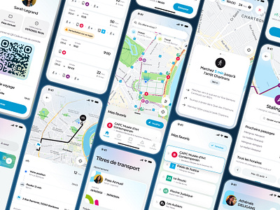 TBM app design 💙 app app design bordeaux bus car design map mobile nav navigation subway tbm tram transport ui ux