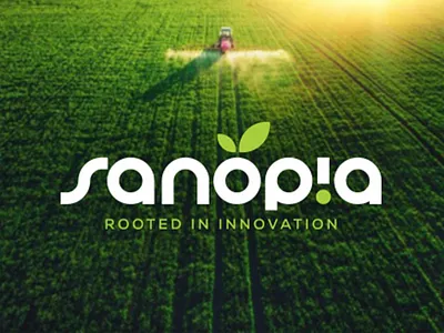 SANOPIA | BRAND IDENTITY AND LOGO DESIGN modern logo design
