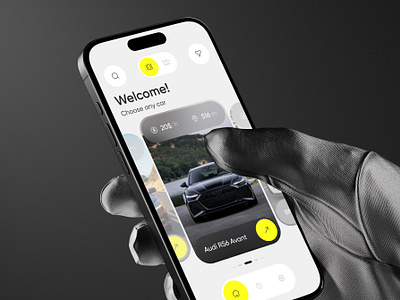 FlexiCar Mobile App - Car Sharing SaaS ai ai app app app design auto automotive b2b business car crm dashboard design mobile mobile app product design saas software ui ux vehicle