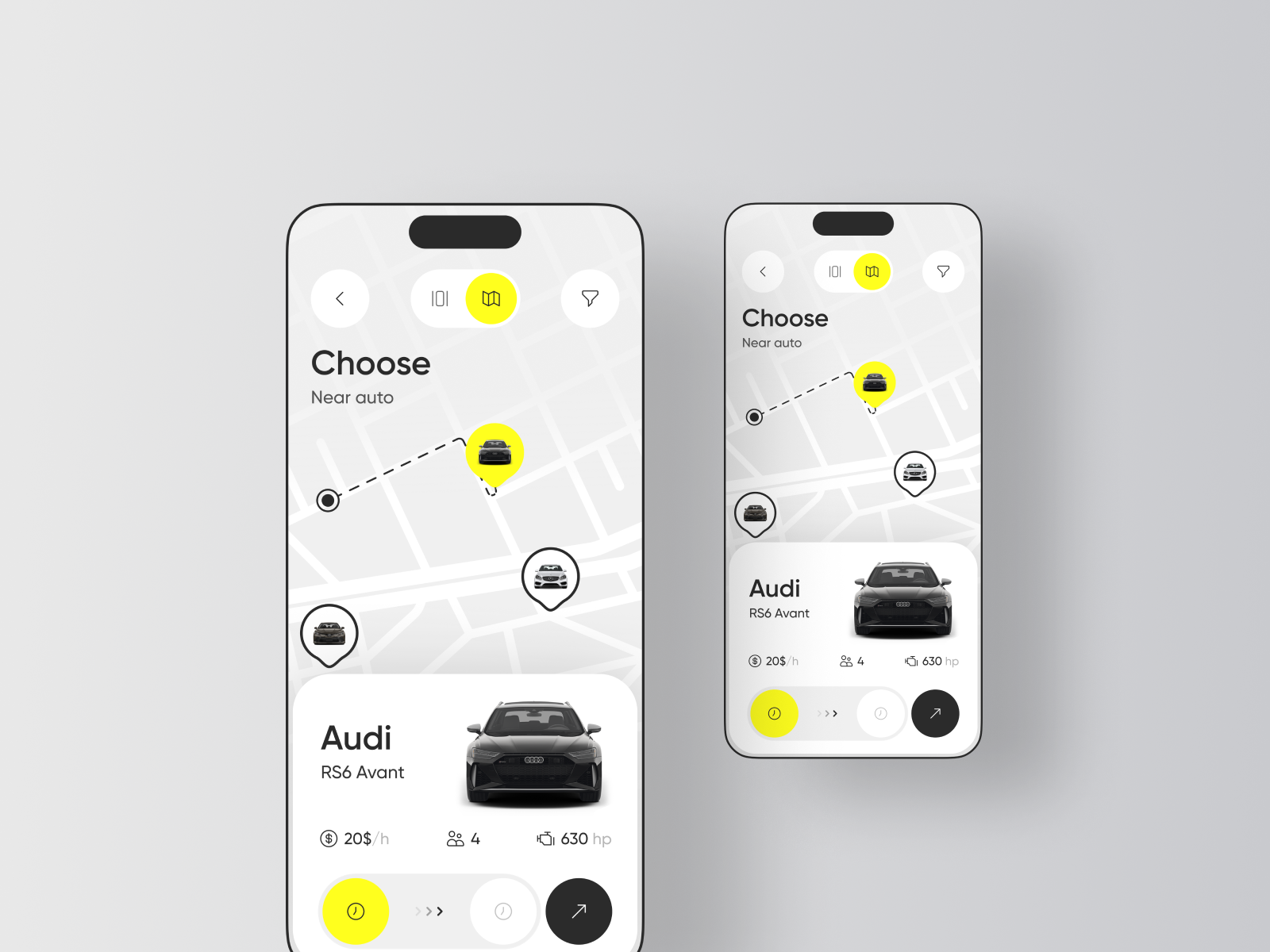 ai ios mobile app crm saas ux design