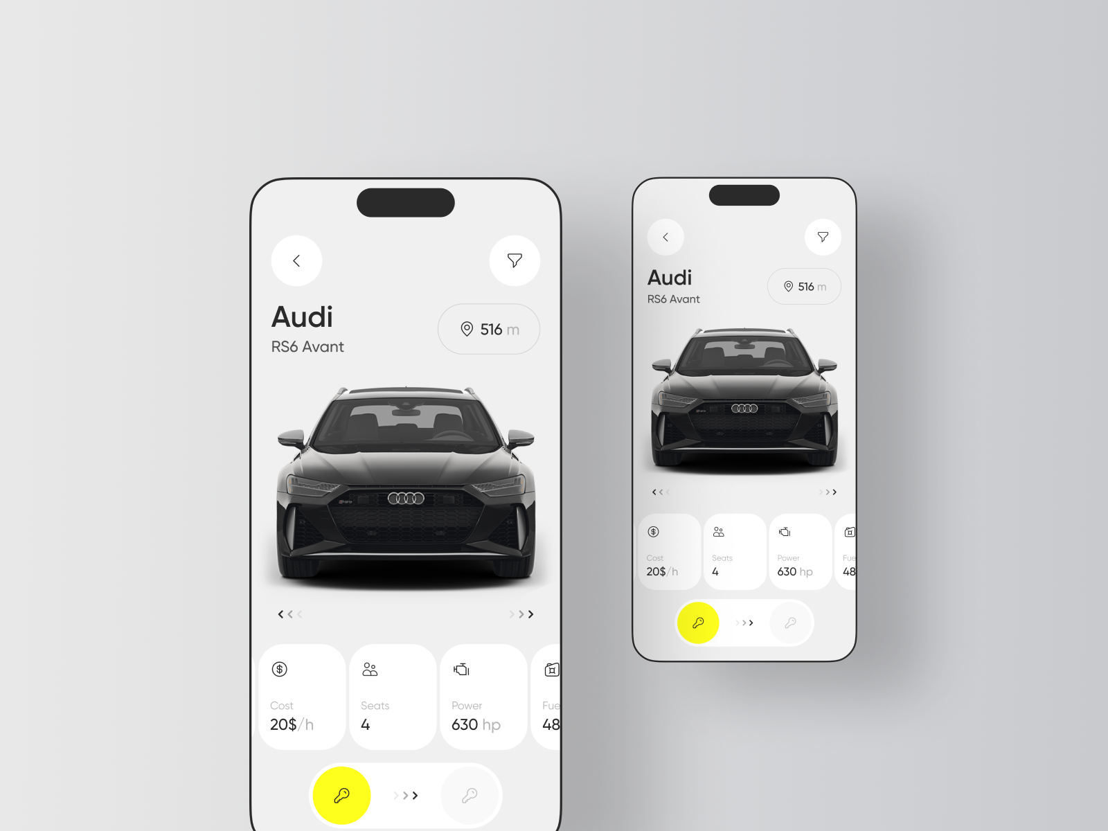 ai ios mobile app crm saas ux design
