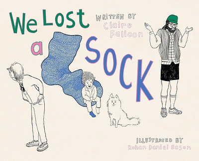 We Lost a Sock X Rohan Eason adventure childrens book city line people publishing