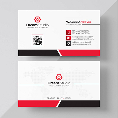 Modern Business Card adobe illustrator adobe photoshop advertisement awesome cards branding business business cards clean cards design graphic design illustration invitation cards logo luxury cards modern cards motion graphics professional cards thank you card visiting visiting card