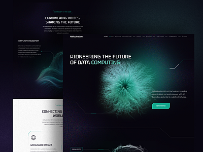 Hallucination AI Network Landing Page ai blockchain ai landing ai landing page ai network artificial intelligence blockchain blockchain technology future of tech hallucinating hallucination hallucination ai hallucination ai network hallucination landing page hallucinations landing page landing page design landingpage website