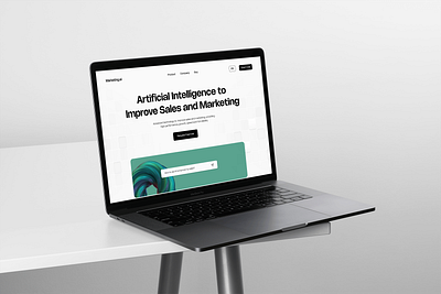 AI & Marketing Website design landing page ui ux website