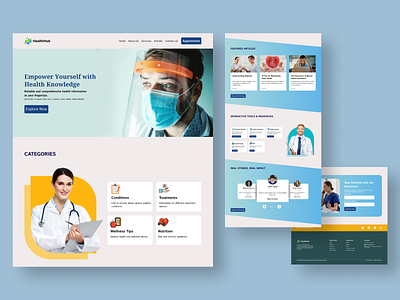 HealthHub figma ui ux