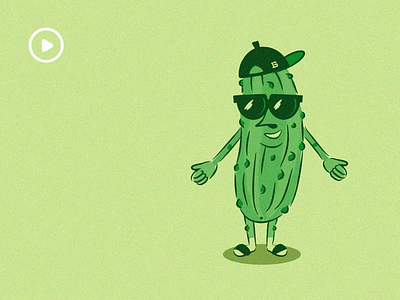 CUCUMBER SEASON selfpromo animation animation cucumber free time graphic design ilustartion motion graphics season summer vibes