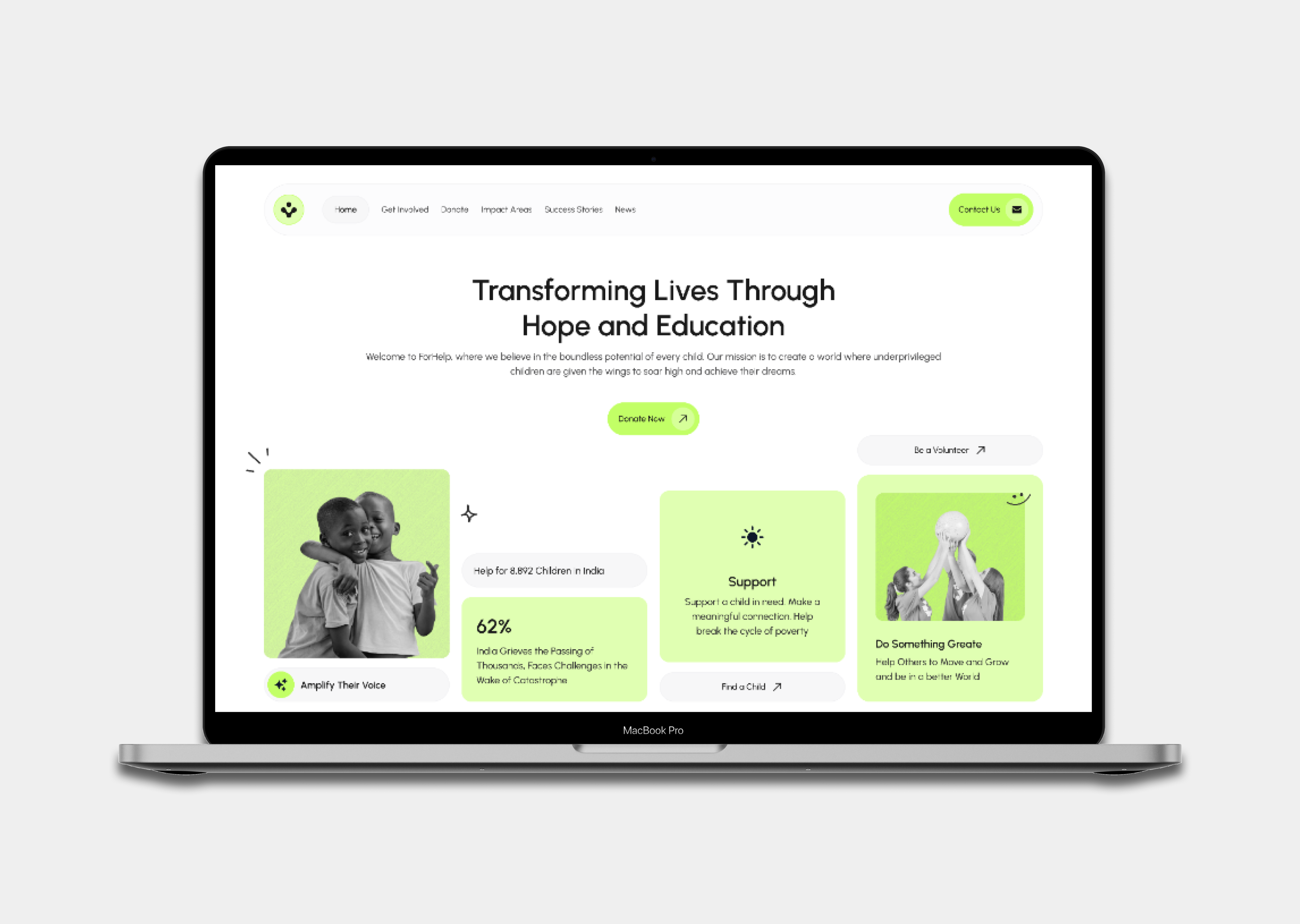 Example of Website & Landing Page Design In Figma