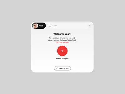 Nest - Create a project app branding design graphic design logo typography ui ux web