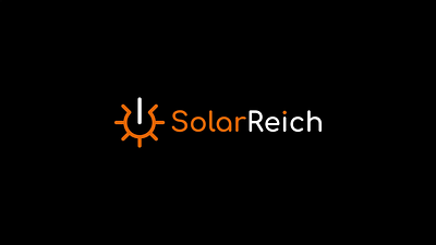 Solar Reich 2d animation animation logo logo animation logo reveal motiongraphics sun animation