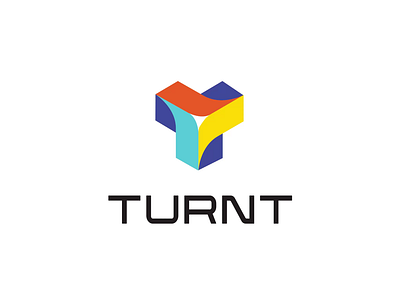 Logo animation for Turnt 2d animation animation cube animation logo logo animation logo assemble logo reveal motiongraphics