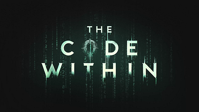The Code Within 2d animation animation cinematic logo glitch glitch animation logo logo animation logo reveal matrix matrix animation motion graphics motiongraphics