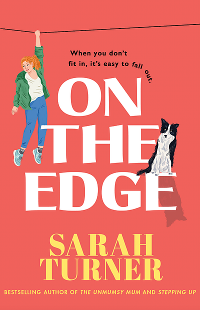 On The Edge 2d amelia flower book cover character chick lit digital flat folioart illustration publishing