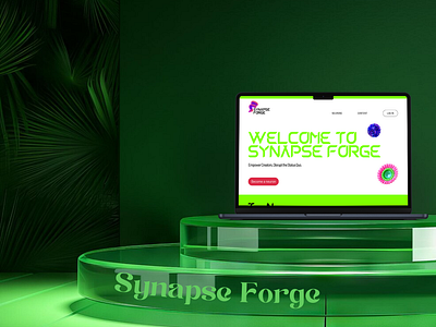 Synapse Forge (Web3) 3d advertising branding crypto design development digital marketing figma graphic design landing page logo marketing platform social media ui ux web design web3 website