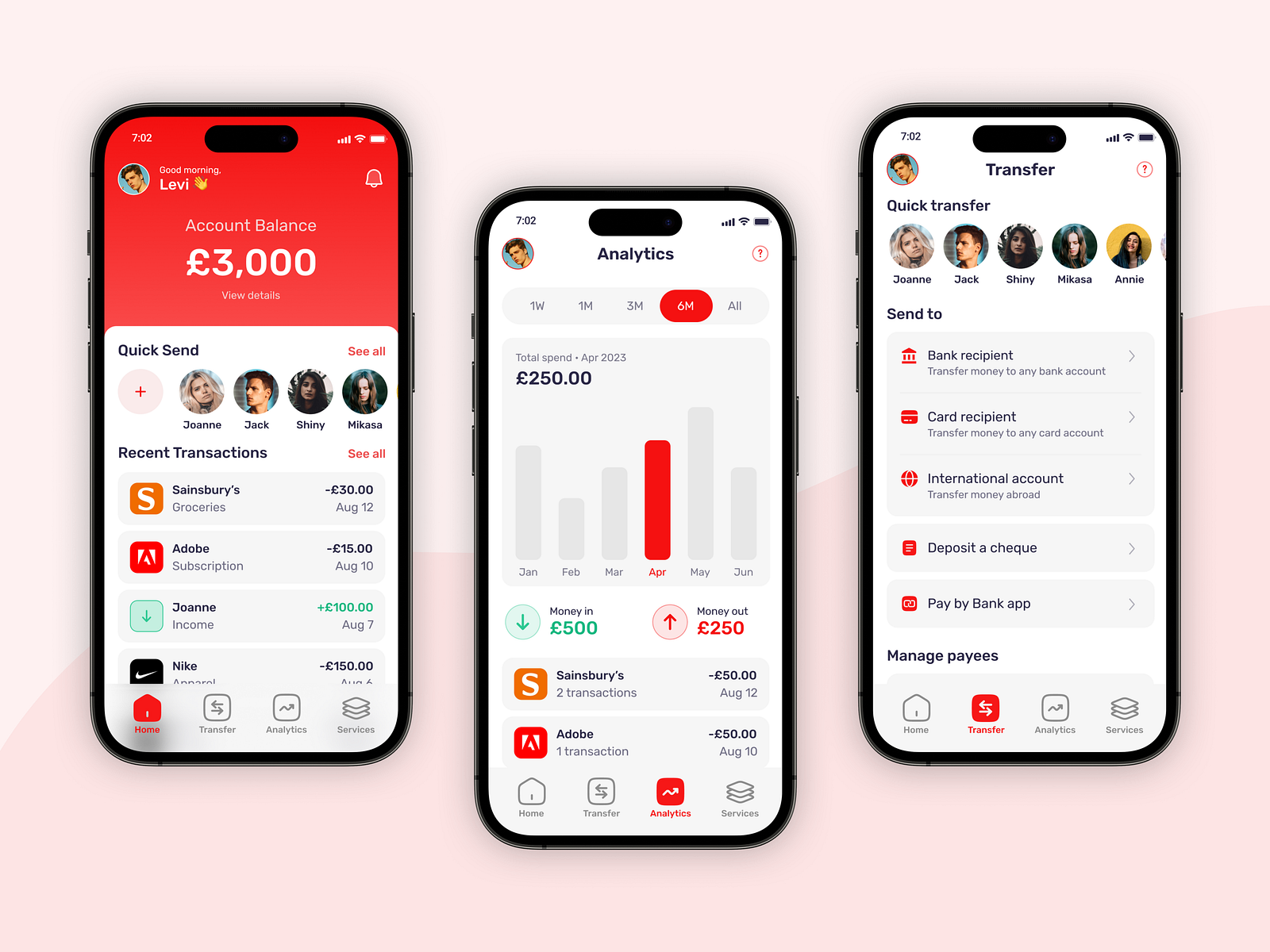 HSBC App Redesign | UI Concept by Akash Kumar on Dribbble