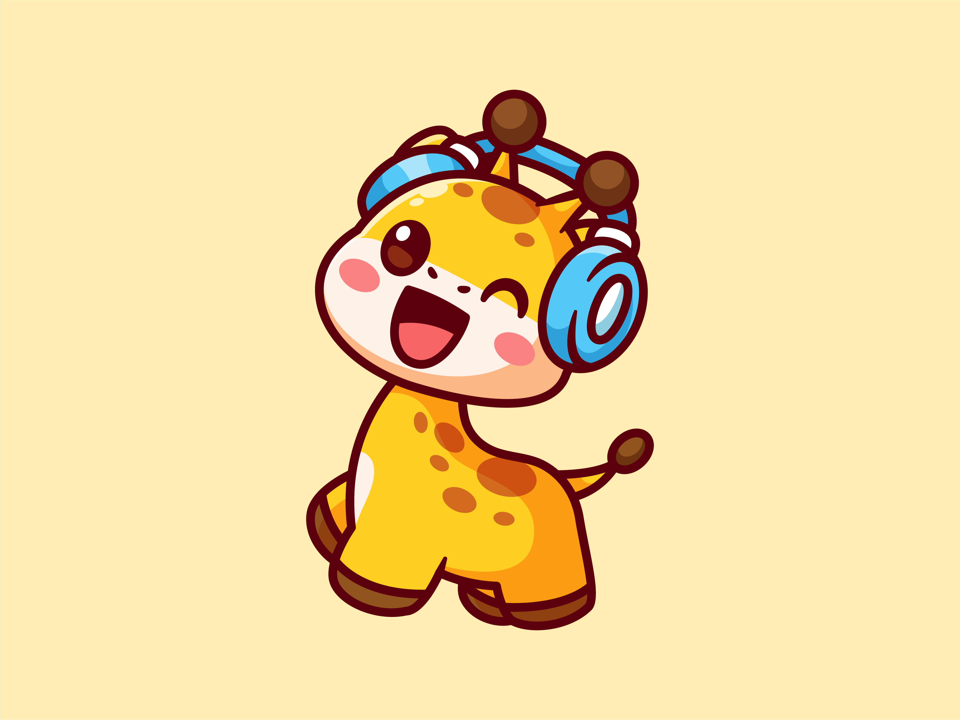 Example of Create Cute Character Illustration