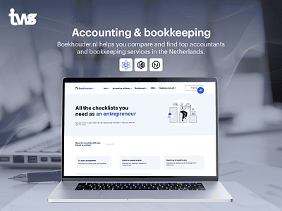 Accounting & Bookkeeping Industry Website accounting bookkeeping combination design graphic design industry ui ui design