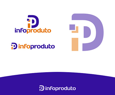 InfoProduto company design graphic design info ip logo produto technology