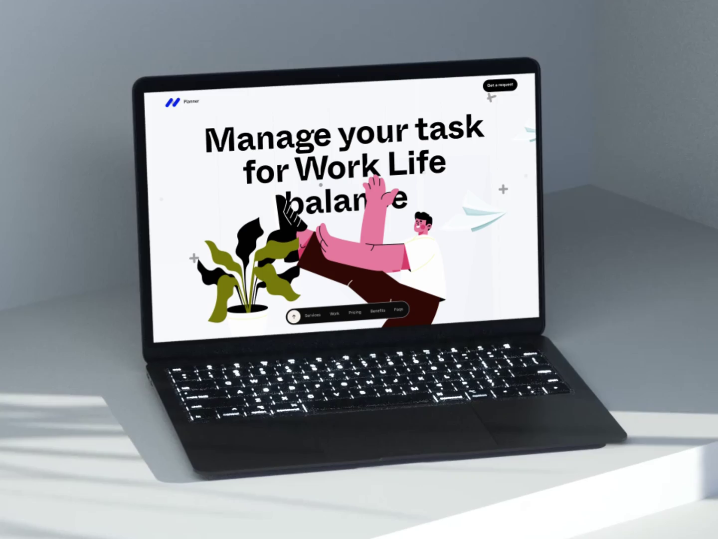 Example of Landing Page Design And Development