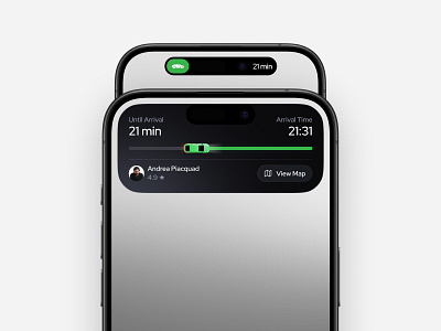 Taxi booking app design - Dynamic Island appuxui bookingapp dynamicisland ios mobileapp mobiledesign mobileinterface taxiapp ui uxui