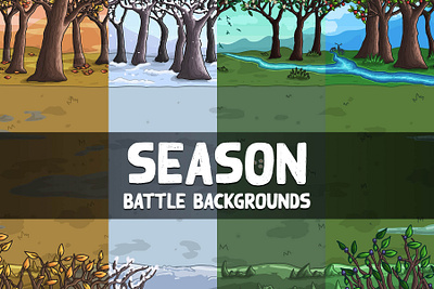 Clearing in the Forest Vector Battle Backgrounds 2d art asset assets background backgrounds bg game game assets gamedev illustration indie indie game location rpg set vector