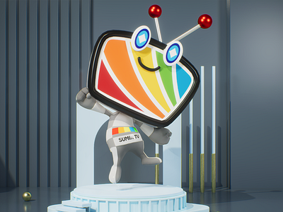 Sumi TV Mascot 3d character mascot 3d design mascot 3d mascot 3d mascot line 3d mascot pro mascot 3d mascot brand mascot cute mascot design mascot idea mascot line mascot pro