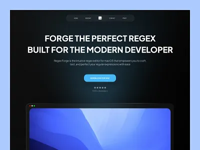Website Design for Digital Product for Developers alev design digital design studio figma glassmorphism hero section home page interface landing page product saas startup toofan ui ux web design website