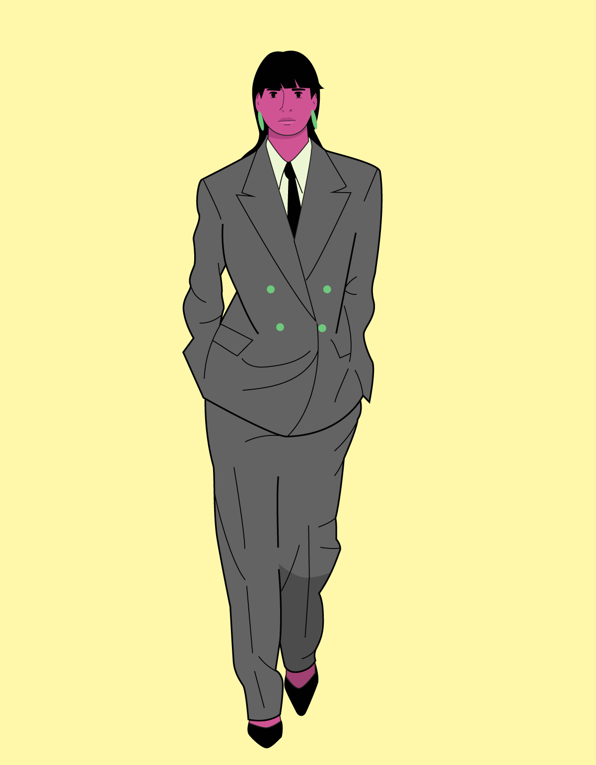Work w/ Class adobe illustrator bazaar cat walk dior elegant fashion illustration fashion illustrator fashion style feminist givenchy gucci haute couture illustrator style lgbt modern modern illustration style pop color pop illustration pop style trend illustration