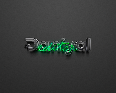 Daniyal Editor Logo brandidentity creativestudio danialeditor graphicdesign logo logodesign