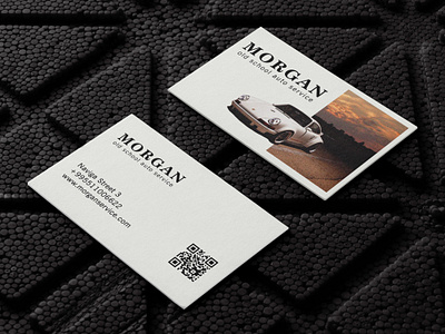 Business cards for auto service adobe illustrator adobe photoshop auto service branding business cards corporate style design graphic design identity oldschool retro