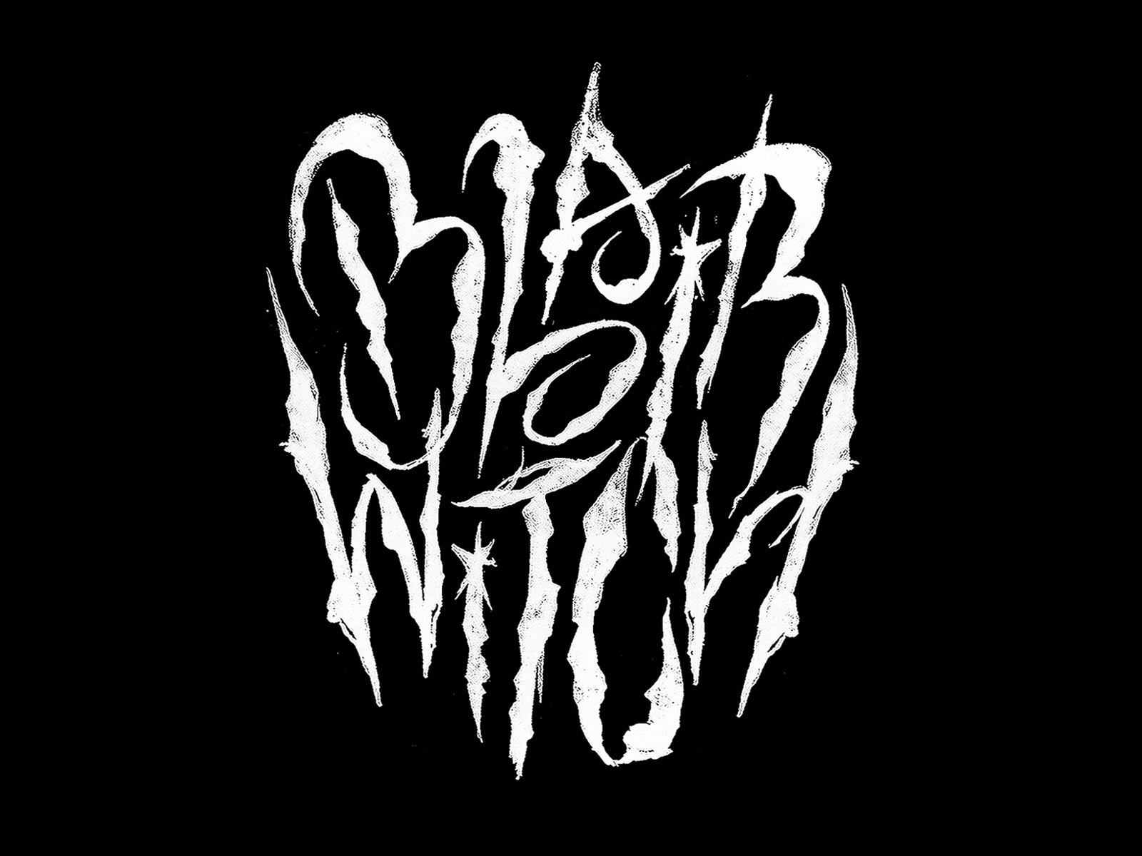 Blair Witch - Lettering type branding brush calligraphy custom type design graphic design handlettering handwritten horror illustration lettering lettermark letters logo movie poster signature typeface typologo wordmark