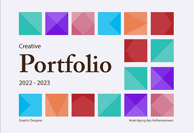 Creative Portfolio 2022 - 2023 graphic design illustration vector motion graphics