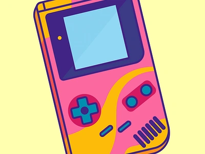 GameBoy animation branding character design design gameboy gameboy animation gameboy illustration graphic design illustration logo logo design tetris tetris animation ui ux vector