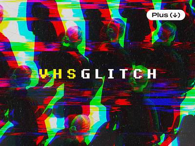 TV Screen Glitch Photo Effect anaglyph crt deformation distortion download effect error glitch glitches mismatches monitor offset photo photoshop pixelbuddha psd template tv vhs