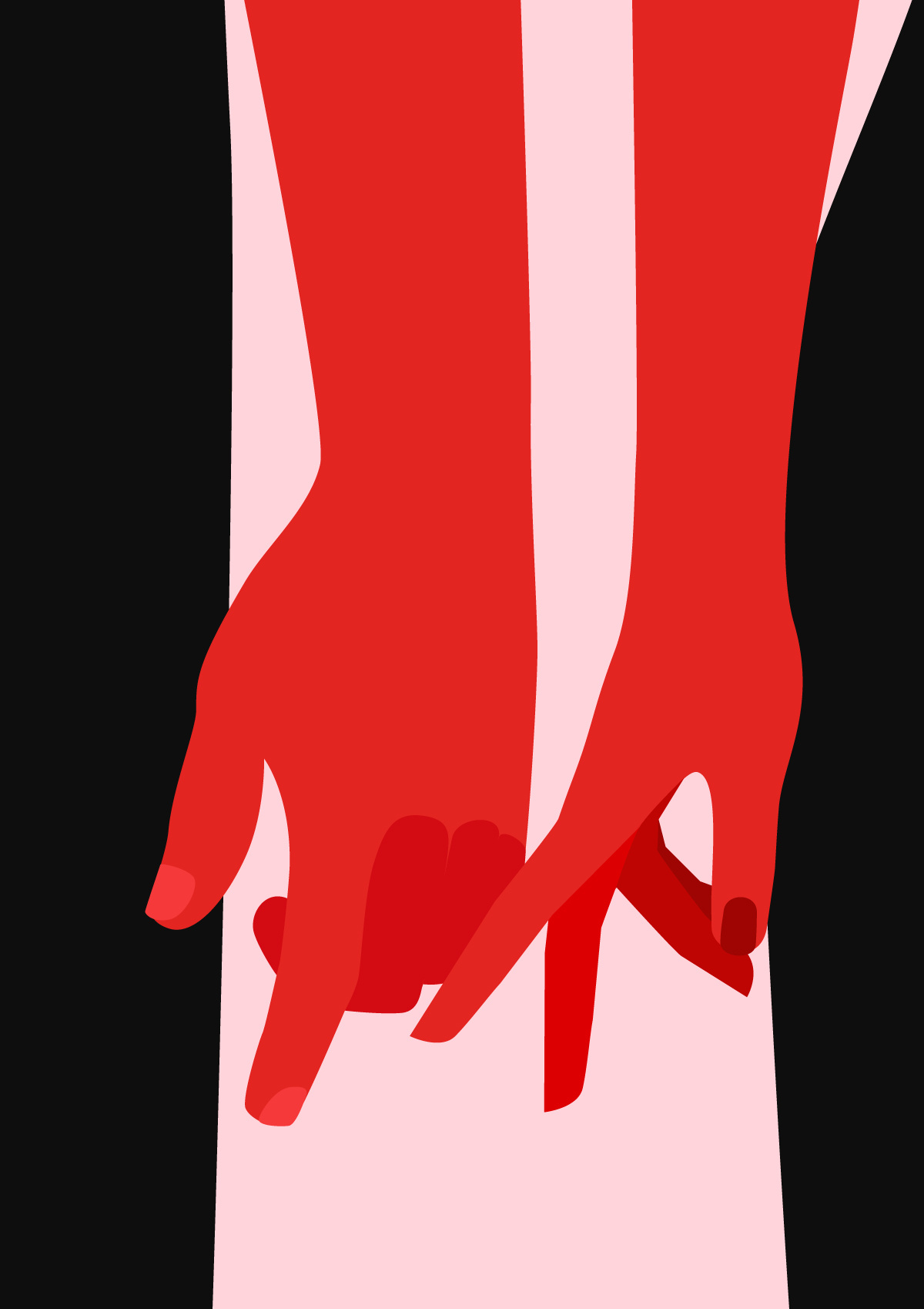 You can do it chick lit commitment connection couple flat flirting holding hands idyllic illustration love love affair love story lovers passion relationship romance seduction tenderness