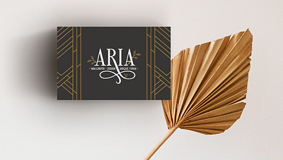 Aria Identity Design art direction branding creative direction design graphic design identity identity design logo logo design stationery